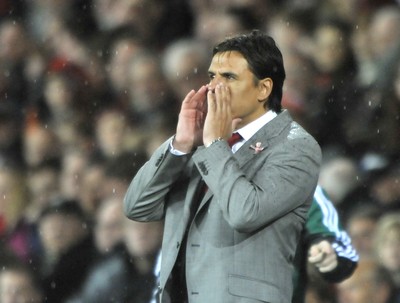 121012 - Wales v Scotland - FIFA 2014 World Cup Qualifying Campaign - Chris Coleman, manager of Wales
