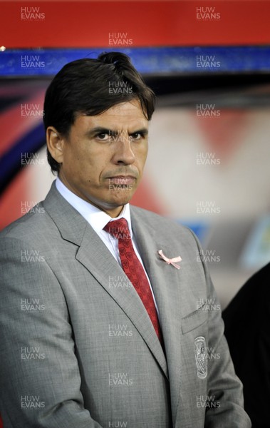 121012 - Wales v Scotland - FIFA 2014 World Cup Qualifying Campaign - Chris Coleman, manager of Wales