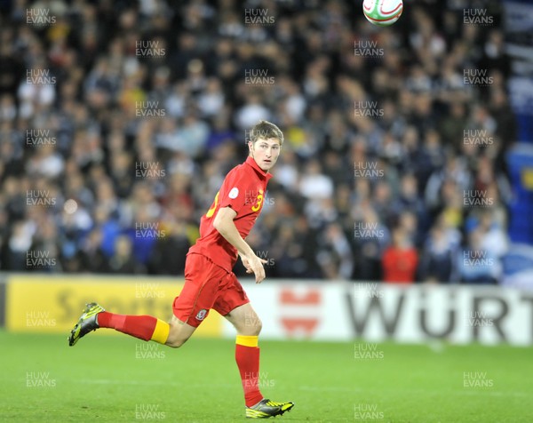 121012 - Wales v Scotland - FIFA 2014 World Cup Qualifying Campaign - Ben Davies of Wales