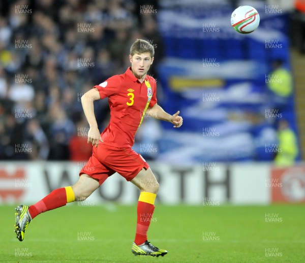121012 - Wales v Scotland - FIFA 2014 World Cup Qualifying Campaign - Ben Davies of Wales