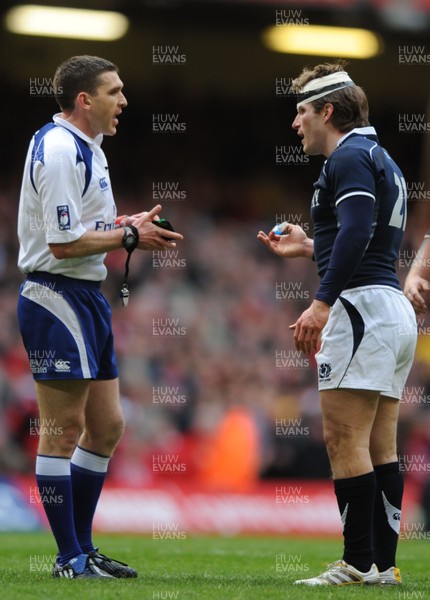 13.02.10 - Wales v Scotland - RBS Six Nations 2010 - Phil Godman of Scotland is sin binned. 