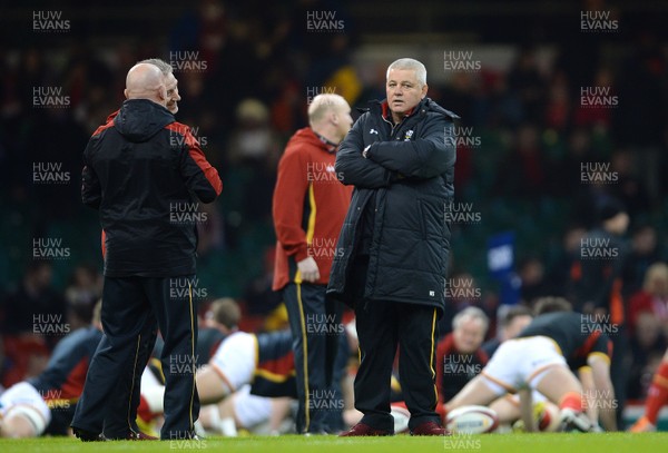 130216 - Wales v Scotland - RBS 6 Nations 2016 -Warren Gatland