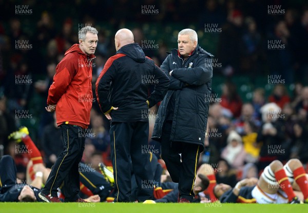 130216 - Wales v Scotland - RBS 6 Nations 2016 -Warren Gatland