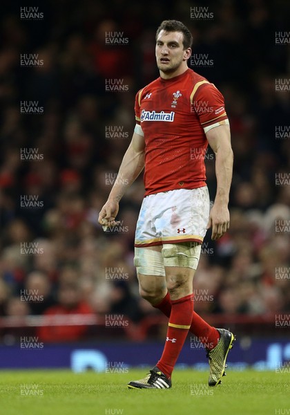 130216 - Wales v Scotland - RBS 6 Nations 2016 - Sam Warburton of Wales