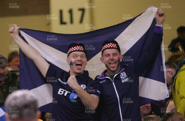 130216 - Wales v Scotland - RBS 6 Nations -Fans of Scotland enjoy the game