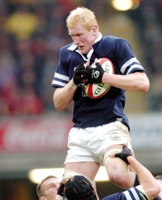 14-02-04. Wales v Scotland RBS Six Nations. Scotland's  Pic: Ben Evans/