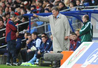 14.11.09 - International Football Friendly, Wales v Scotland Wales manager John Toshack 