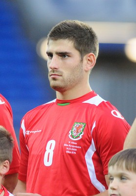 14.11.09 - International Football Friendly, Wales v Scotland Wales' Ched Evans 