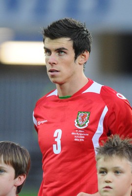 14.11.09 - International Football Friendly, Wales v Scotland Wales' Gareth Bale 