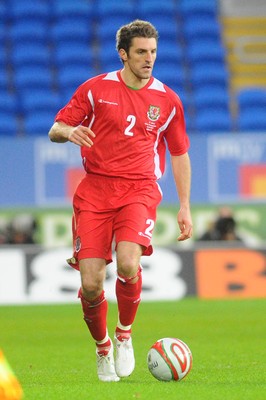 14.11.09 - International Football Friendly, Wales v Scotland Wales' Sam Ricketts 