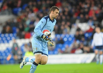 14.11.09 - International Football Friendly, Wales v Scotland Scotland's David Marshall 