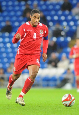 14.11.09 - International Football Friendly, Wales v Scotland Wales' Ashley Williams 