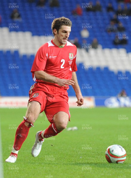 14.11.09 - International Football Friendly, Wales v Scotland Wales' Sam Ricketts 