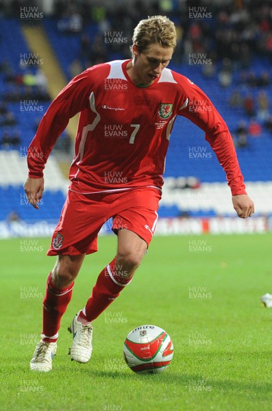 14.11.09 - International Football Friendly, Wales v Scotland Wales' Wayne Hennessey 