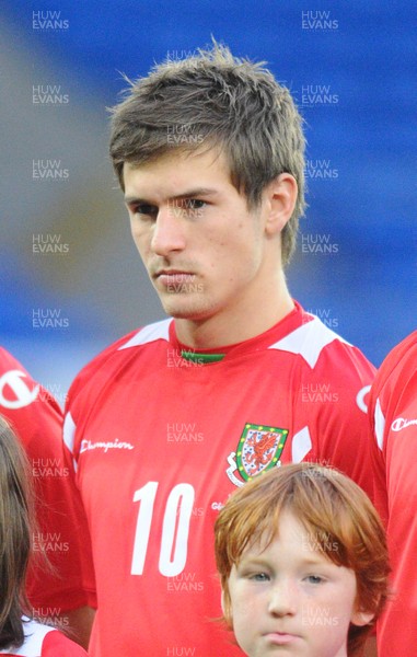 14.11.09 - International Football Friendly, Wales v Scotland Wales' Aaron Ramsey 