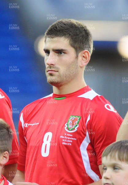 14.11.09 - International Football Friendly, Wales v Scotland Wales' Ched Evans 
