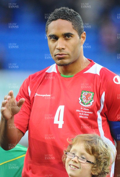 14.11.09 - International Football Friendly, Wales v Scotland Wales' Ashley Williams 