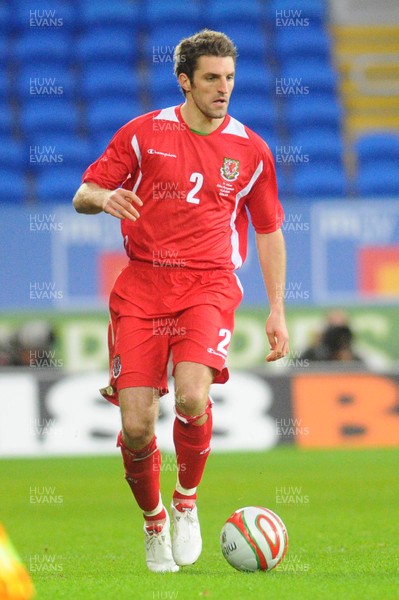14.11.09 - International Football Friendly, Wales v Scotland Wales' Sam Ricketts 
