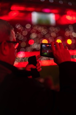 210226 - Wales v Scotland - Guinness Six Nations - Fans eye view