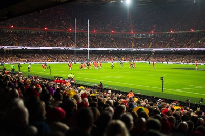 210226 - Wales v Scotland - Guinness Six Nations - Fans’ eye view of the Game from Level 4 