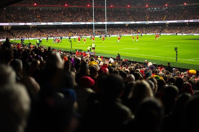 210226 - Wales v Scotland - Guinness Six Nations - Fans’ eye view of the Game from Level 4 