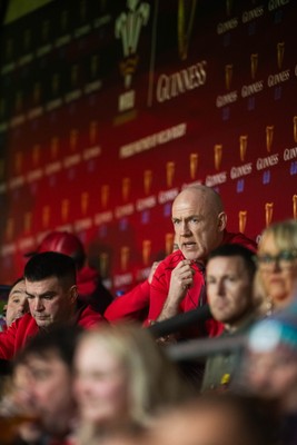 210226 - Wales v Scotland - Guinness Six Nations - Wales Head Coach Steve Tandy looks on during the Game 