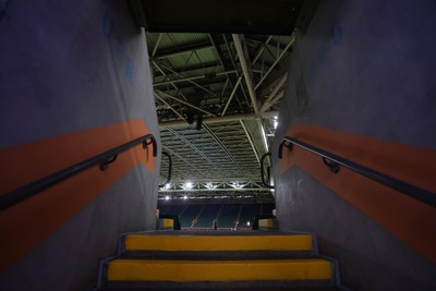 210226 - Wales v Scotland - Guinness Six Nations Championship - General View of the Principality Stadium before the game