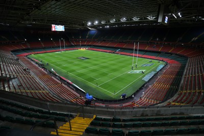 210226 - Wales v Scotland - Guinness Six Nations Championship - General View of the Principality Stadium before the game
