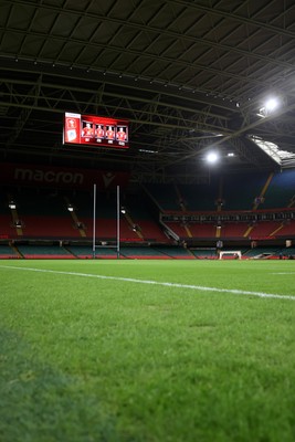 210226 - Wales v Scotland - Guinness Six Nations Championship - General View of the Principality Stadium before the game