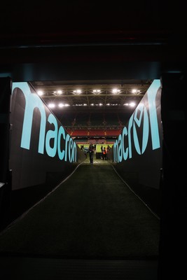 210226 - Wales v Scotland - Guinness Six Nations Championship - General View of the Principality Stadium before the game