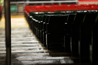 210226 - Wales v Scotland - Guinness Six Nations Championship - General View of the Principality Stadium before the game