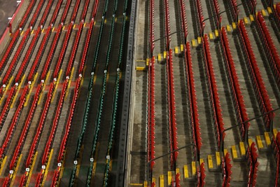 210226 - Wales v Scotland - Guinness Six Nations Championship - General View of the Principality Stadium before the game
