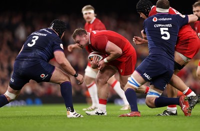 210226 - Wales v Scotland - Guinness Six Nations Championship - Dewi Lake of Wales 