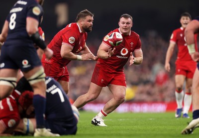 210226 - Wales v Scotland - Guinness Six Nations Championship - Dewi Lake of Wales 