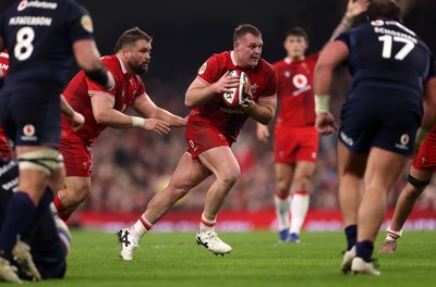 210226 - Wales v Scotland - Guinness Six Nations Championship - Dewi Lake of Wales 