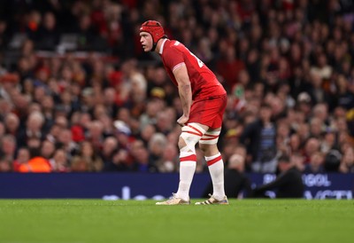210226 - Wales v Scotland - Guinness Six Nations Championship - James Botham of Wales 