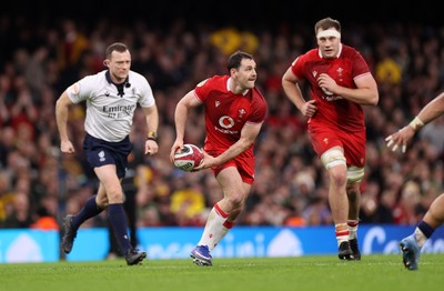210226 - Wales v Scotland - Guinness Six Nations Championship - Tomos Williams of Wales 