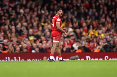 210226 - Wales v Scotland - Guinness Six Nations Championship - Gabriel Hamer-Webb of Wales 