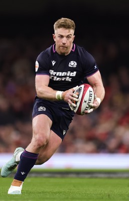 210226 - Wales v Scotland, 2026 Guinness Six Nations - Kyle Steyn of Scotland