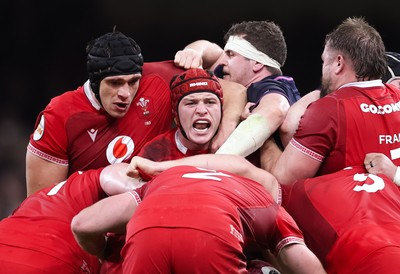 210226 - Wales v Scotland, 2026 Guinness Six Nations - James Botham of Wales 