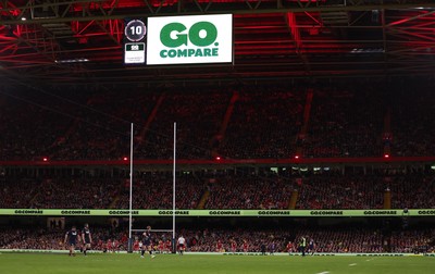 210226 - Wales v Scotland, 2026 Guinness Six Nations - Go Compare Shot Clock