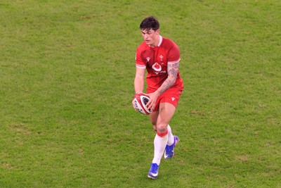 210226 - Wales v Scotland - Guinness Six Nations - Louis Rees-Zammit of Wales