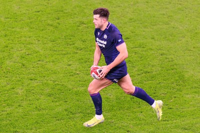 210226 - Wales v Scotland - Guinness Six Nations - Blair Kinghorn of Scotland