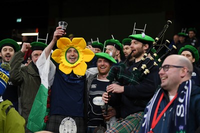 210226 - Wales v Scotland - Guinness Men's Six Nations - Fans