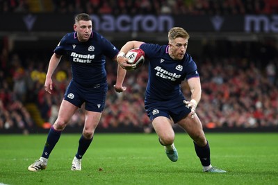 210226 - Wales v Scotland - Guinness Men's Six Nations - Kyle Steyn of Scotland