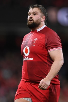 210226 - Wales v Scotland - Guinness Men's Six Nations - Tomas Francis of Wales