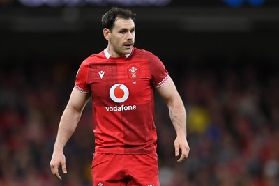 210226 - Wales v Scotland - Guinness Men's Six Nations - Tomos Williams of Wales