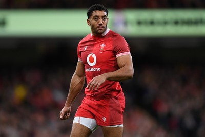 210226 - Wales v Scotland - Guinness Men's Six Nations - Gabriel Hamer-Webb of Wales