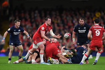 210226 - Wales v Scotland - Guinness Men's Six Nations - Ryan Elias of Wales