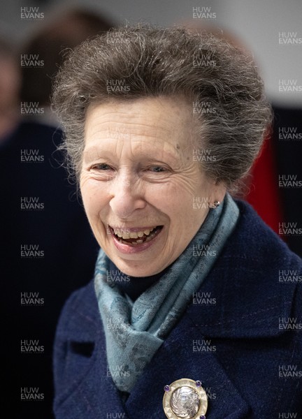 210226 - Wales v Scotland, 2026 Guinness Six Nations - HRH The Princess Royal talks to disabled and injured rugby players at the Welsh Rugby Charitable Trust ahead of Wales v Scotland
